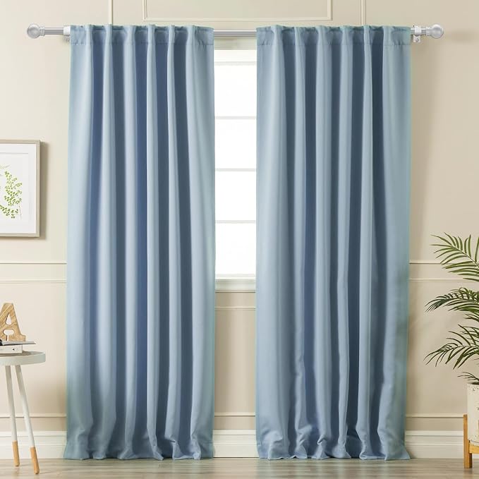 Silver Curtain Rods for Bedroom - Image 7