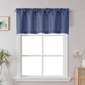 Chyhomenyc Blue Short Curtain Valance by Chyhomenyc