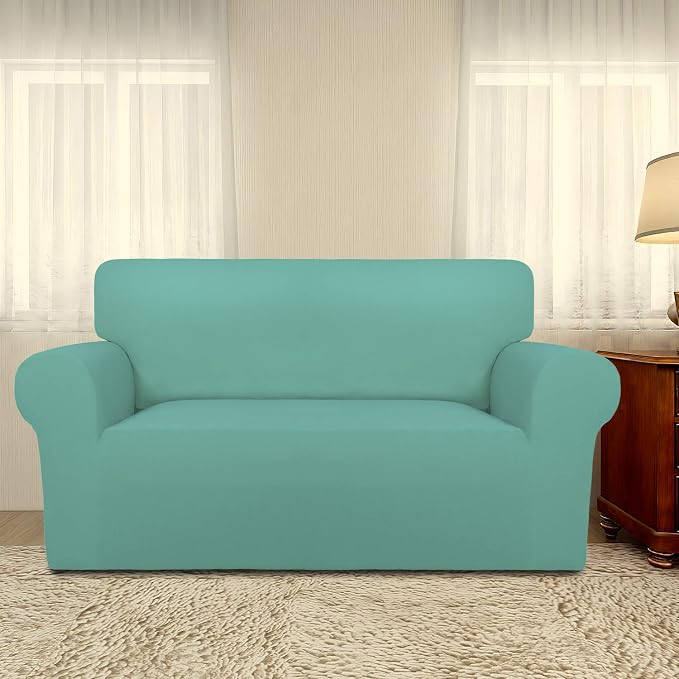 PureFit Super Stretch Sofa Slipcover – Spandex Non Slip Soft Couch Sofa Cover - Image 2