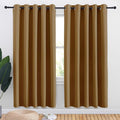 NICETOWN Bedroom Curtains Blackout Drapery Panels, 2 Panels, 70 x 72 inches by NICETOWN