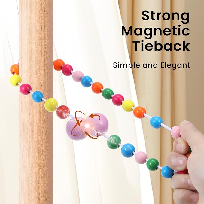 KLOGTSIND Magnetic Curtain Tiebacks, Curtain Tie Backs - Image 6