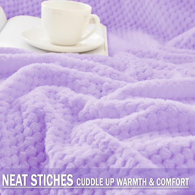Exclusivo Mezcla Fleece Throw Blanket Extra Large, Super Soft and Warm Blankets - Image 3
