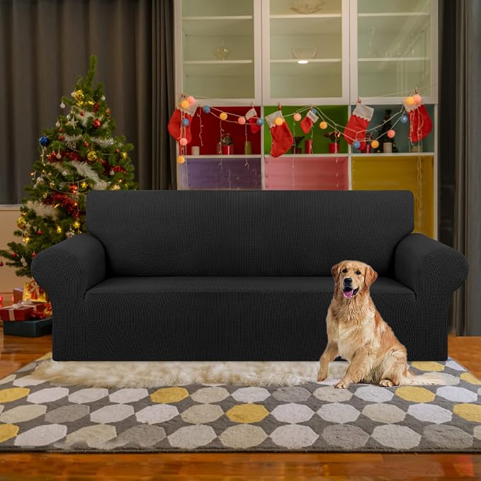 KEKUOU Stretch Sofa Cover Slipcover ，Couch Covers - Image 2