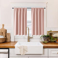RYB HOME 100% Blackout Short Curtains by RYBHOME
