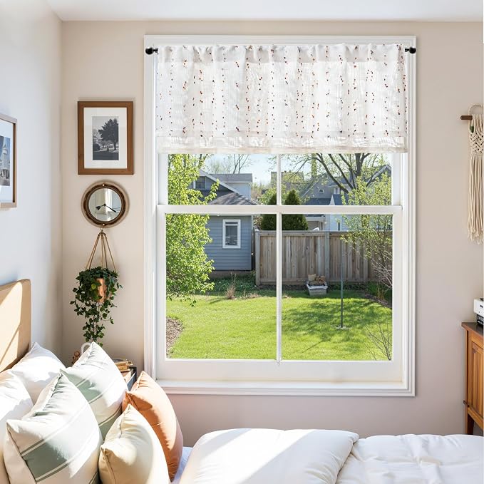 jinchan Kitchen Valance Curtain - Image 6