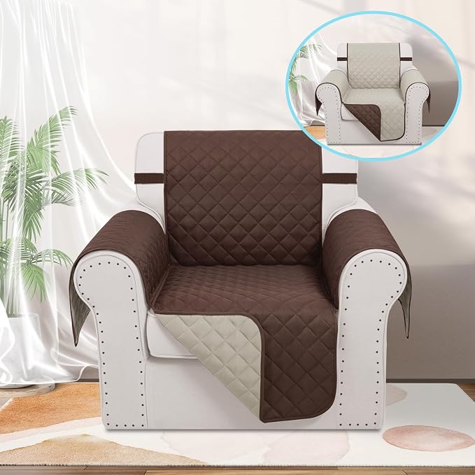 Recliner Chair Covers Reversible Sofa Couch Cover - Image 2