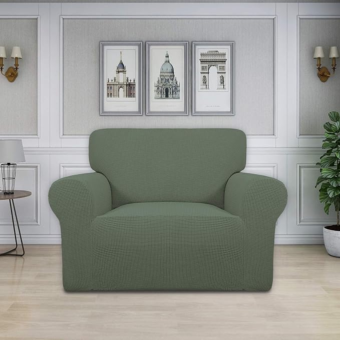 Easy-Going Stretch Oversized Chair Sofa Slipcover 1-Piece Couch Sofa Cover - Image 2