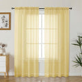 Gwine Sheer Curtains 72 Inch Length by Gwine