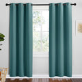 NICETOWN Sea Teal Blackout Curtains 78 inches Length by NICETOWN
