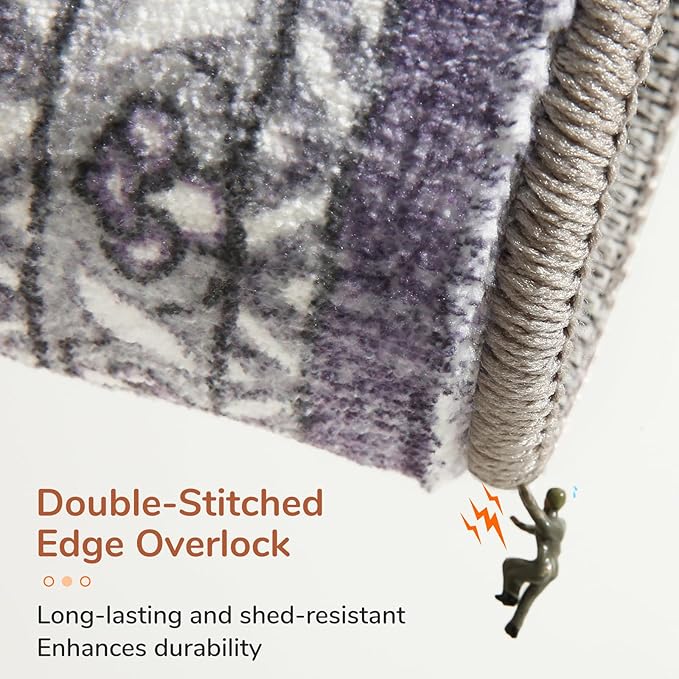 OPPODREAM Soft Area Rugs 5x7, 5x7 Washable Rug - Image 4