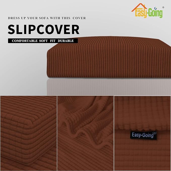 Easy-Going Stretch Cushion Cover Sofa Cushion Furniture Protector Sofa Seat - Image 4