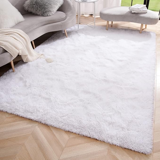 Amearea Premium Soft Fluffy Rug Modern Shag Carpet, Fuzzy Plush Rugs - Image 4