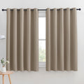 NICETOWN Thermal Insulated Taupe Blackout Curtains by NICETOWN