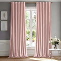 MIULEE Baby Pink Velvet Curtains 96 inches by MIULEE