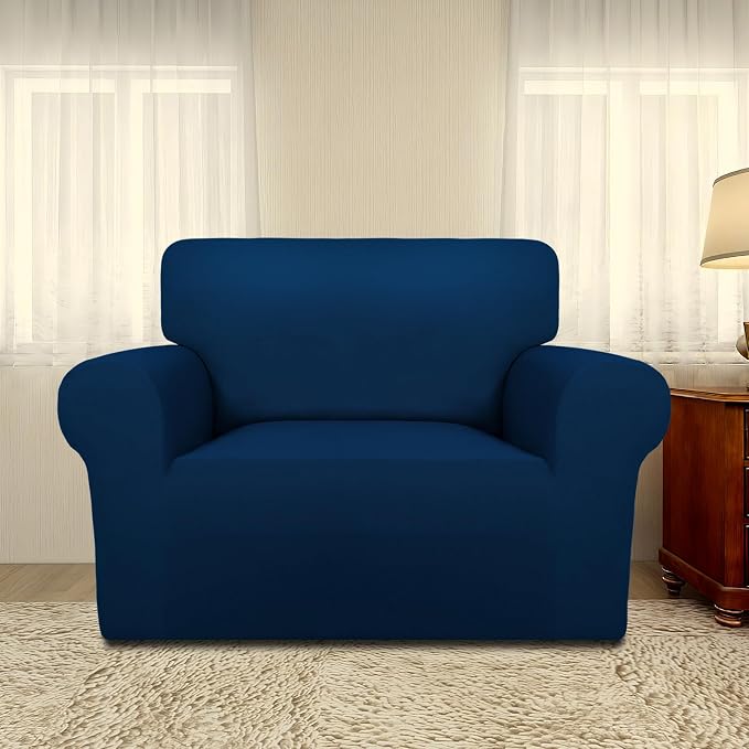PureFit Super Stretch Sofa Slipcover – Spandex Non Slip Soft Couch Sofa Cover - Image 2