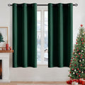 MIULEE Christmas Blackout Curtains, Room Darkening Thermal Insulated Drapes by MIULEE