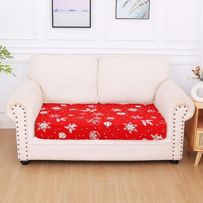hyha Printed Couch Cushion Covers, Floral Sofa Covers Washable - Image 6