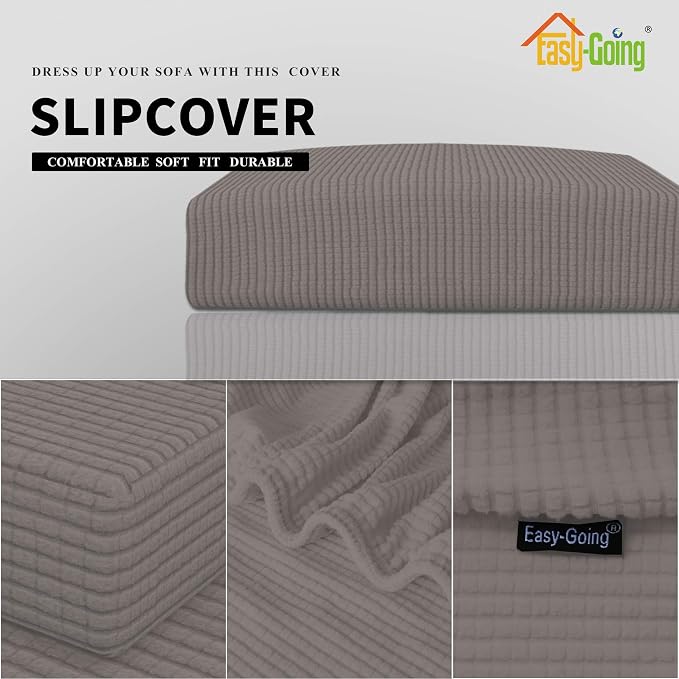 Easy-Going Stretch Loveseat Cushion Cover Sofa Cushion Furniture Protector Sofa - Image 6