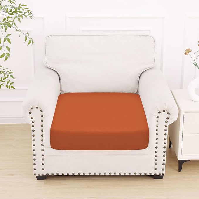 Smiry Printed Couch Cushion Covers, Stretch Soft Couch Covers - Image 5