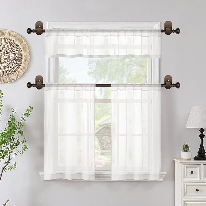 KAMANINA 2 Pack Curtain Rods No Drilling - Image 6
