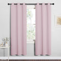 NICETOWN Baby Pink Blackout Curtains 78 inches Length by NICETOWN