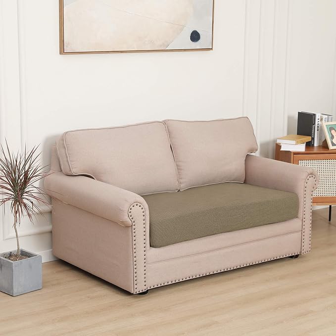 Easy-Going Stretch Loveseat Cushion Cover Sofa Cushion Furniture Protector Sofa - Image 2
