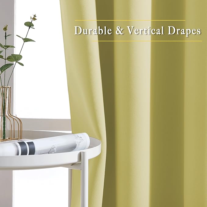 NICETOWN Window Curtain Drapes Long Curtains - Image 5