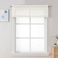 Chyhomenyc Sheer Ivory Valances by Chyhomenyc