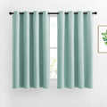 NICETOWN Aqua Blue Room Darkening Curtain Panels by NICETOWN