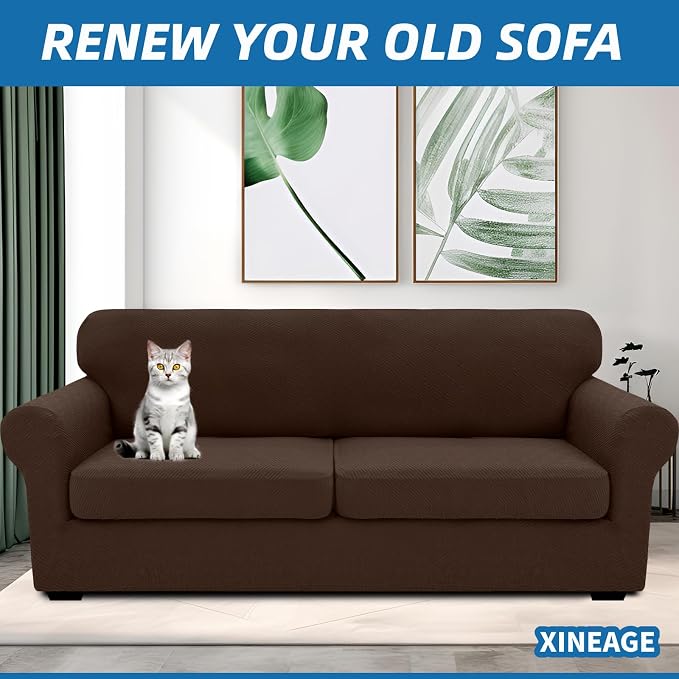 XINEAGE 2026 New 3 Pieces Couch Covers - Image 4