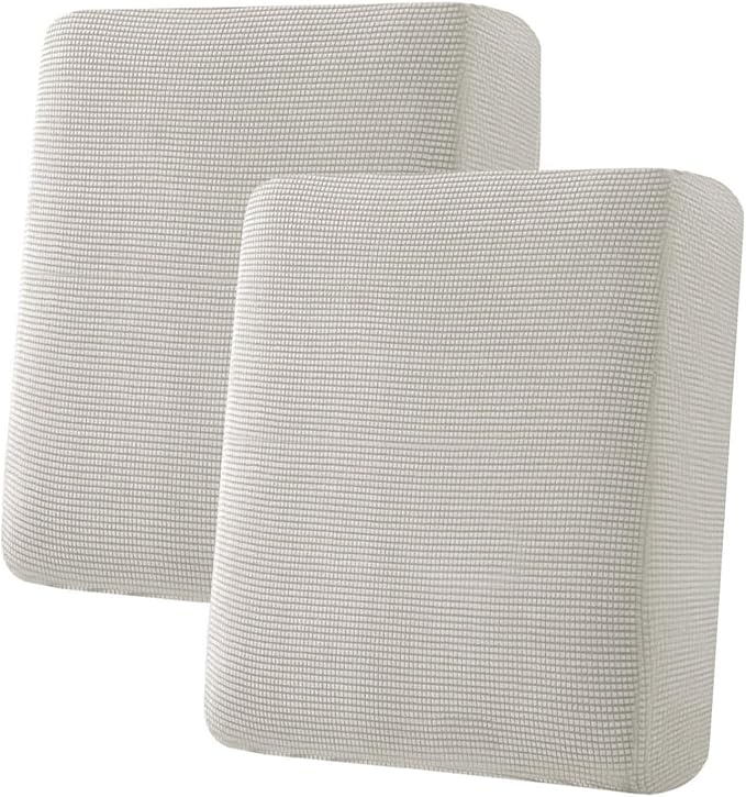 H.VERSAILTEX Super Stretch Individual Seat Cushion Covers Sofa Covers Couch by HVERSAILTEX