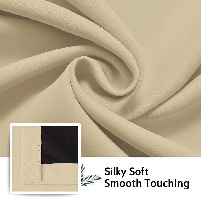 SimpleHome 100% Blackout Curtains - Image 6