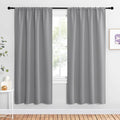 NICETOWN Silver Grey Blackout Curtains by NICETOWN