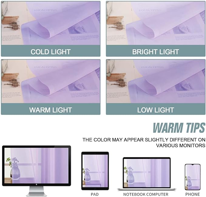 Small Sheer Curtains Tier 24 Inches Length 2 Pieces, Light Filtering Cafe - Image 7