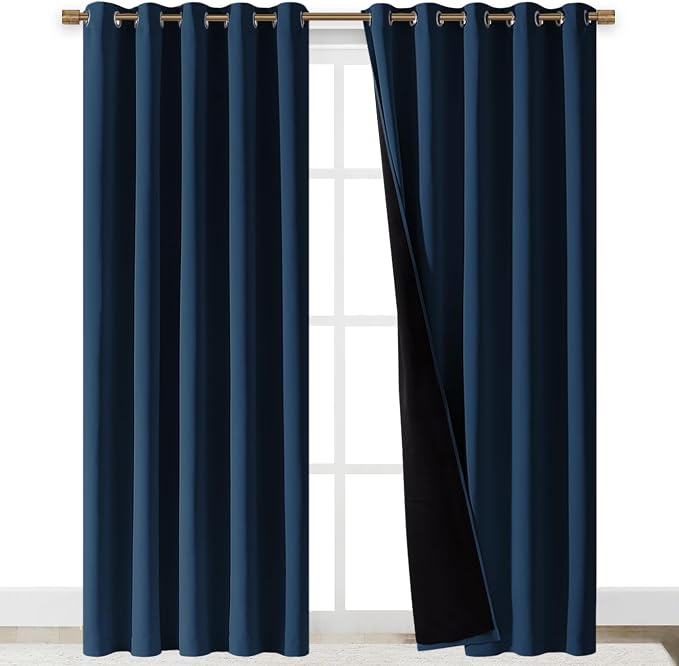 NICETOWN Total Shade Curtains and Draperies, Heavy-Duty Full Light Shading by NICETOWN