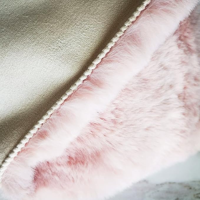Ghouse Ultra Soft Faux Rabbit Fur Rug, Machine Washable Area Rugs - Image 4