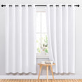 NICETOWN White Window Draperies and Curtains by NICETOWN
