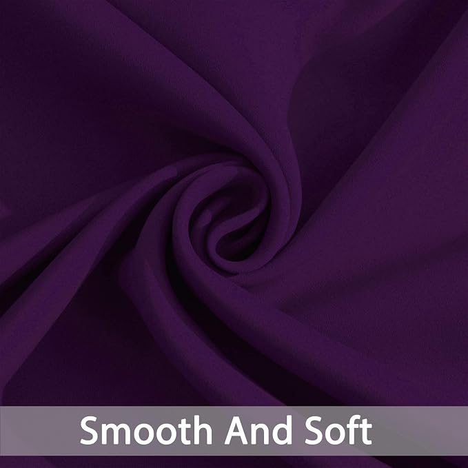 Yakamok Soft Room Darkening Grommet Window Drapes Thermal Insulated Light - Image 5