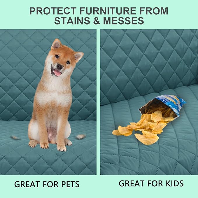 Recliner Chair Covers Reversible Sofa Cover Couch Cover - Image 5