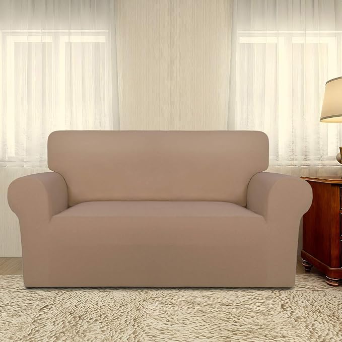 PureFit Super Stretch Sofa Slipcover – Spandex Non Slip Soft Couch Sofa Cover - Image 2