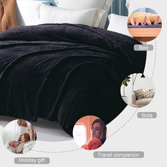 Exclusivo Mezcla Fleece Twin Size Blanket - Image 3