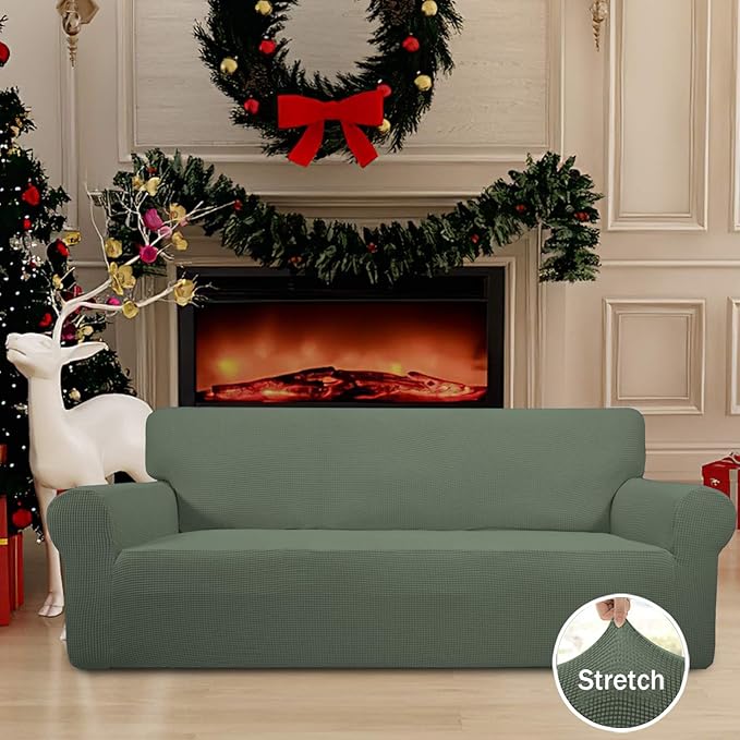Easy-Going Stretch Oversized Sofa Slipcover 1-Piece Sofa Cover Furniture - Image 2