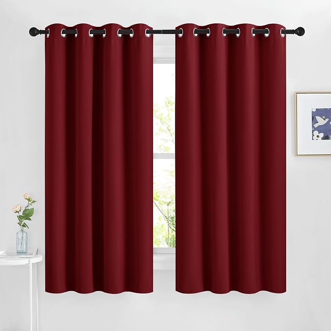 NICETOWN Blackout Curtains 63 inches Long by NICETOWN