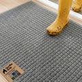 GORILLA GRIP® Ultra Absorbent Front Door Mat Outside Entrance, Traps Dirt and by GorillaGrip