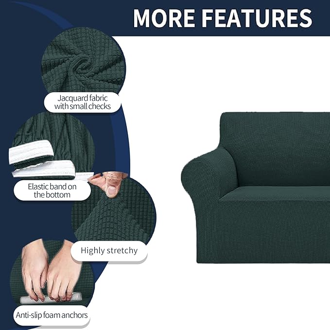Cupuamon 2026 New Stretch Oversized Sofa Slipcovers Couch Sofa Cover - Image 4