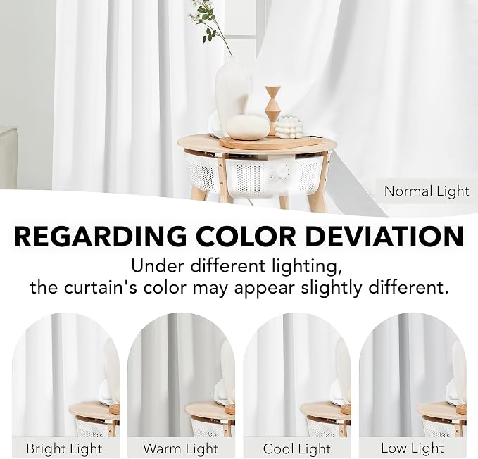 Deconovo Blackout Curtains for Bedroom & Nursery, Thermal Insulated Drapes - Image 5