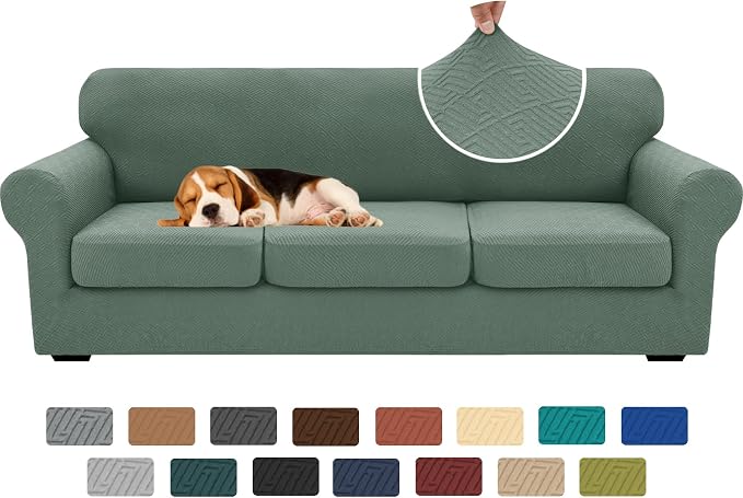 XINEAGE New 4 Pieces Extra Large Couch Covers by XINEAGE