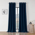 Joydeco Blackout Curtains 120 Inch Length 2 Panels Set, Thermal Insulated Long by JOYDECO