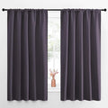 NICETOWN Blackout Curtains for Living Curtains, 52 by 63 Inch, Window Treatment by NICETOWN