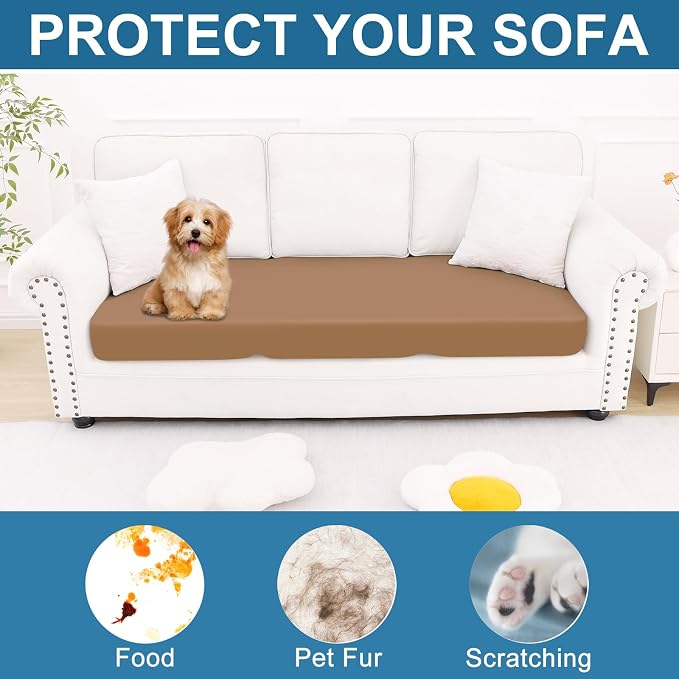 Smiry Printed Couch Cushion Covers, Stretch Soft Couch Covers - Image 7